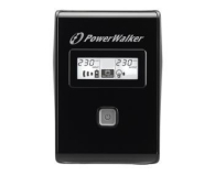 Power Walker LINE-INTERACTIVE (650VA/360W, 2x Schuko, LCD, AVR) - 173982 - zdjęcie 3